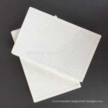 PVC Laminated Gypsum Board Ceiling Tiles